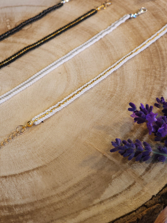 Bracelets tissés chics