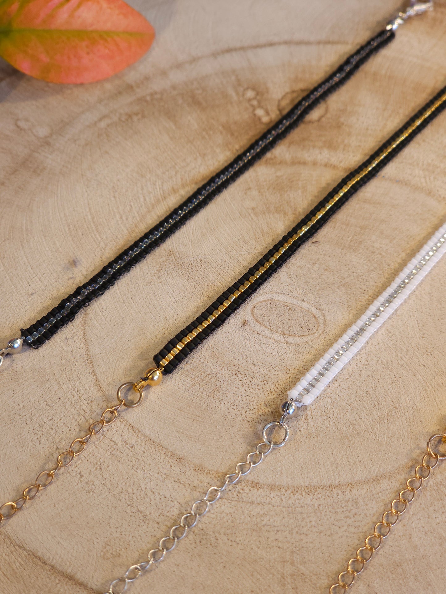 Bracelets tissés chics