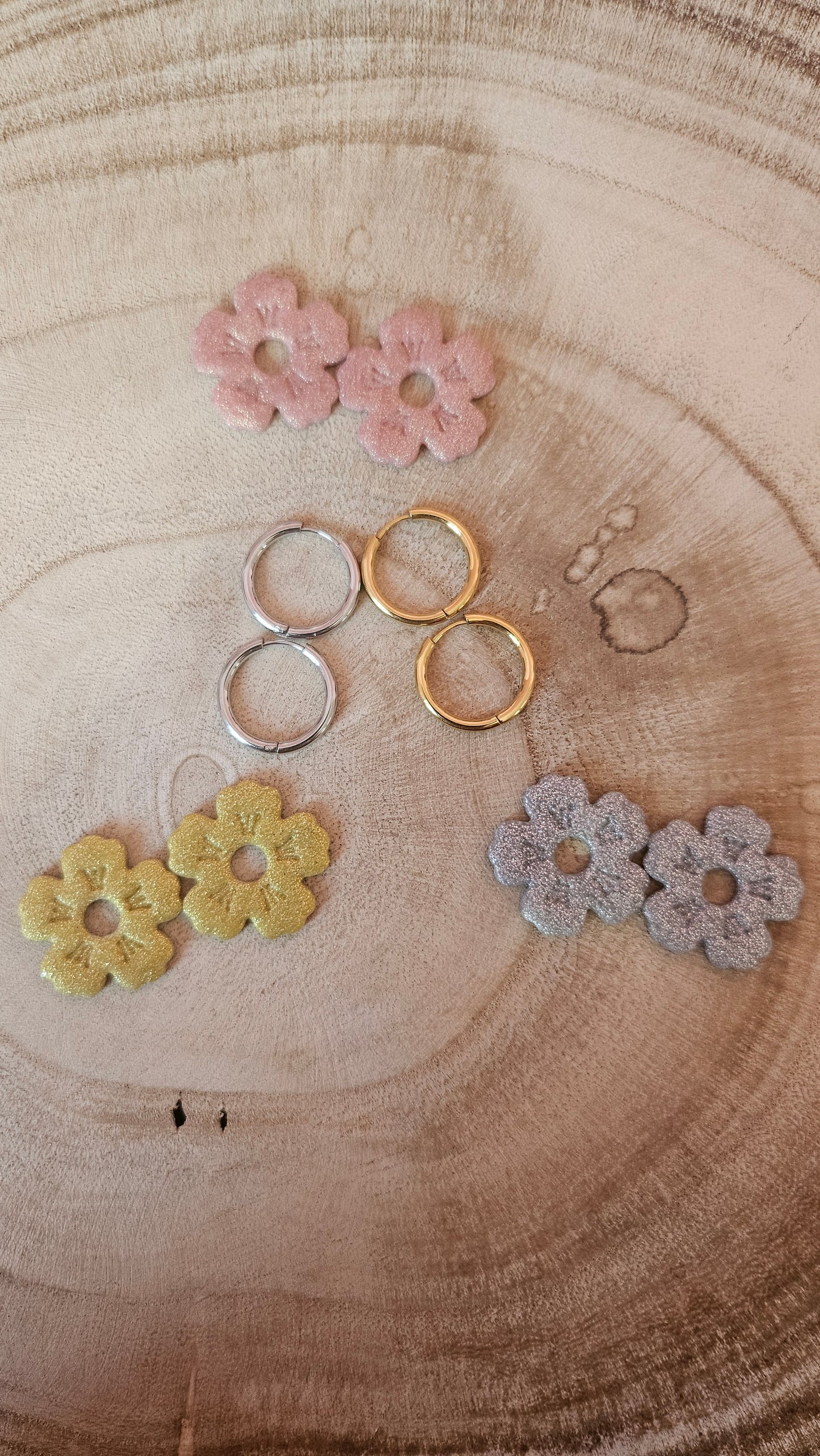 Créoles pailletées
