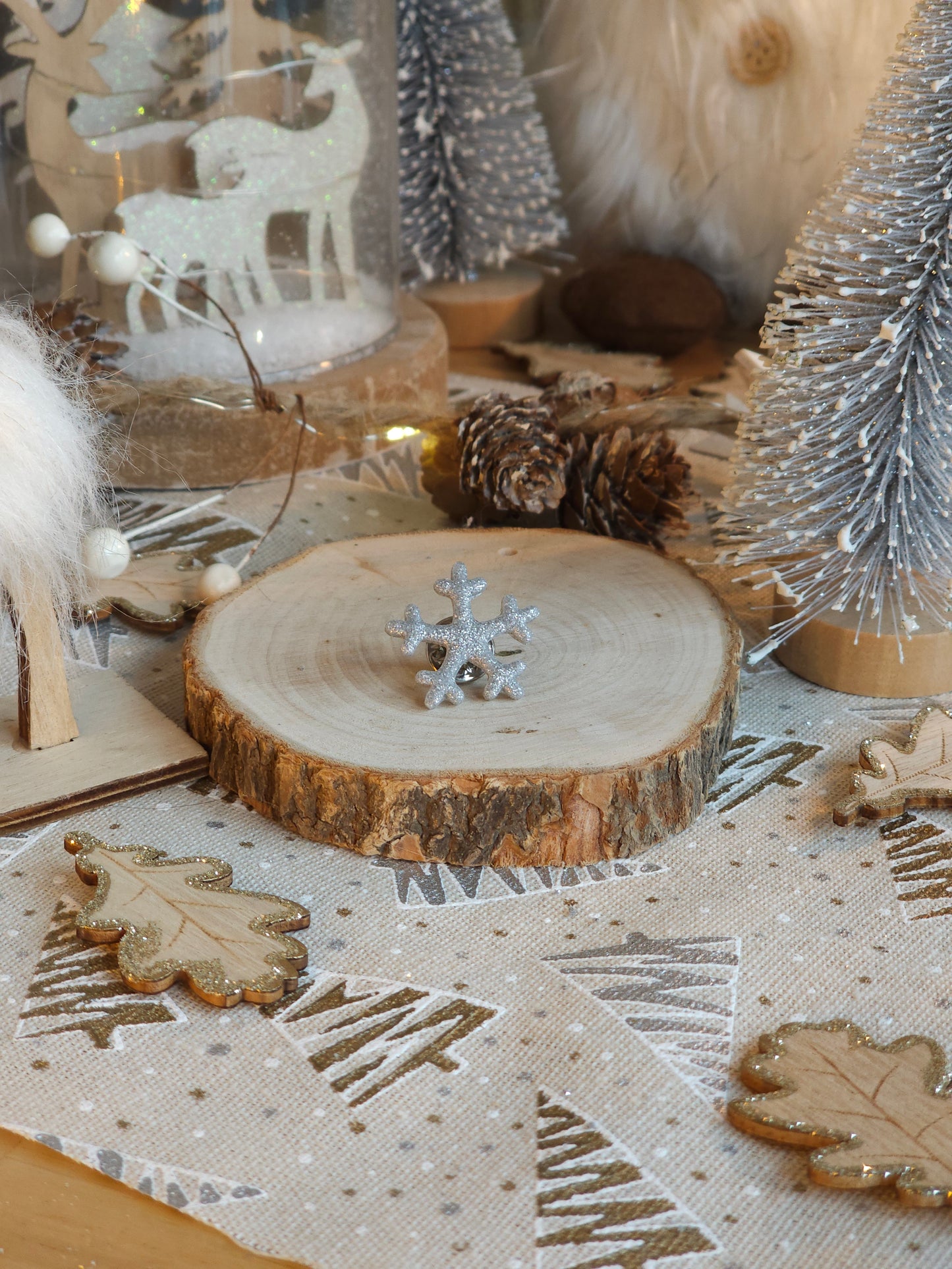 Collection de Noël : Pin's Flocons ❄️