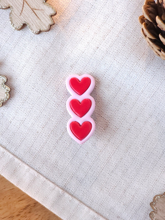 Pinces à cheveux Saint Valentin
