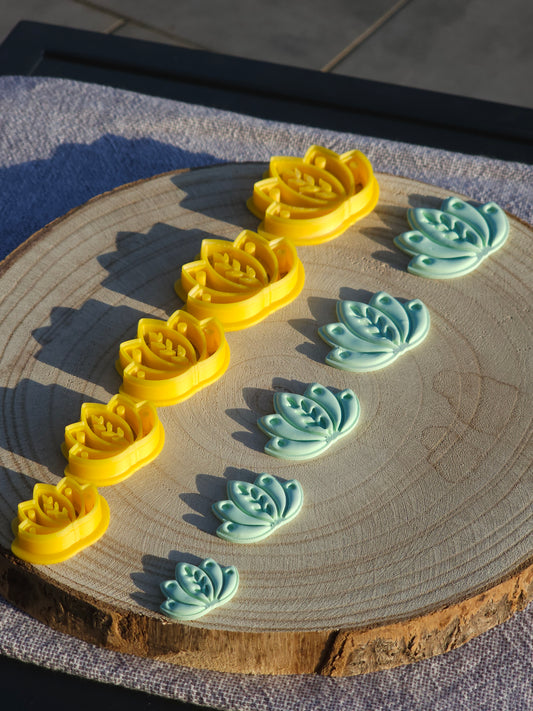 Emporte-pièce Lotus, pour argile polymère