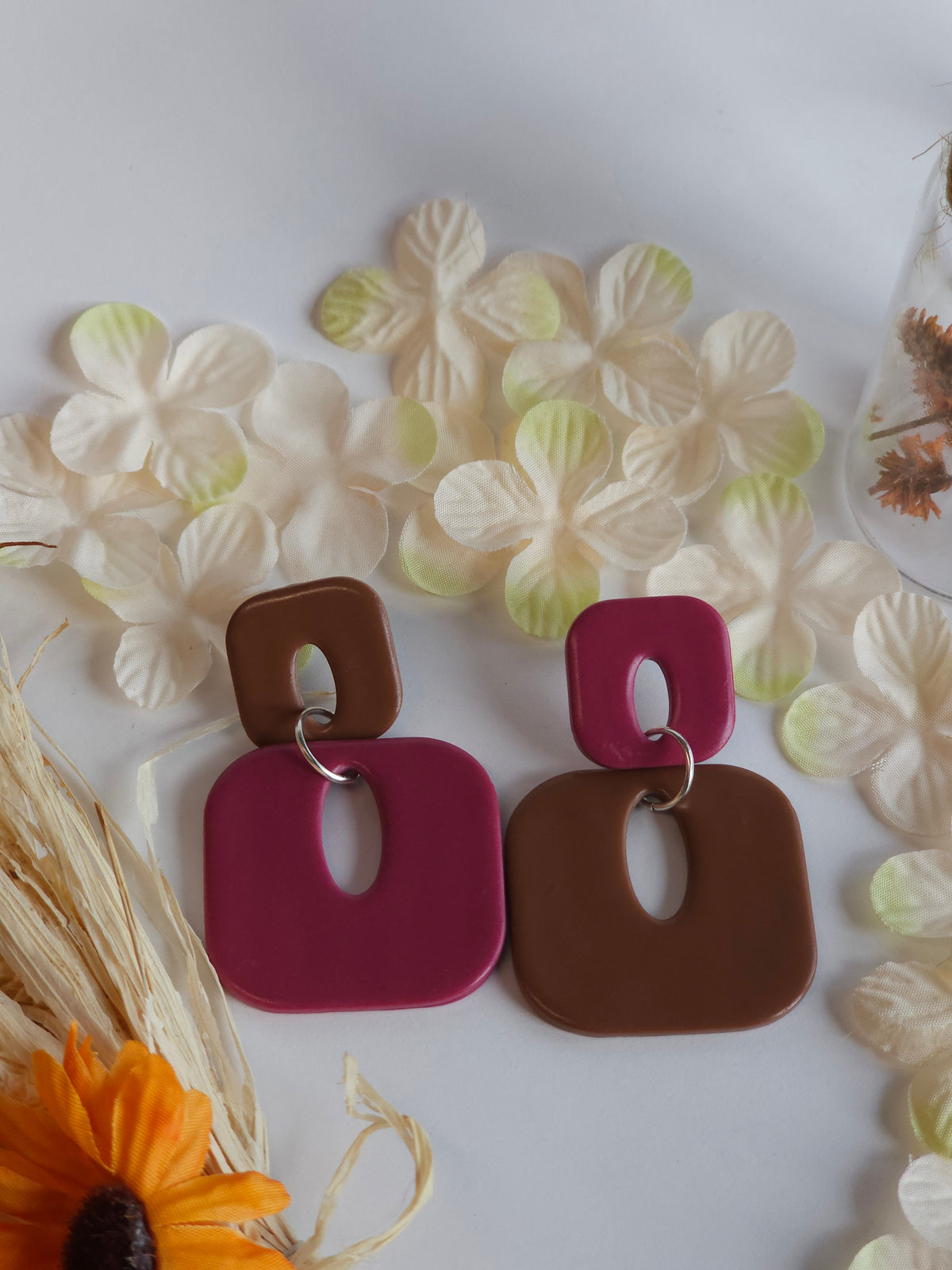 Boucles d'oreilles rétro