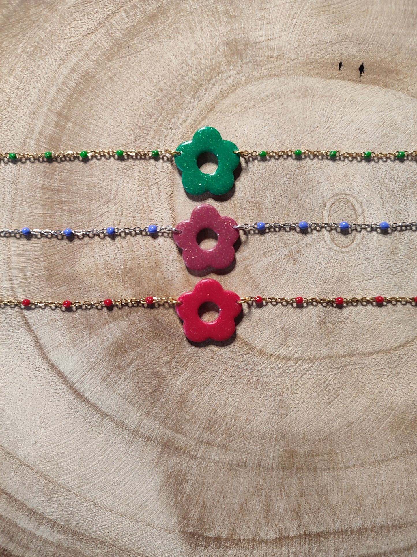 Bracelets pailletés